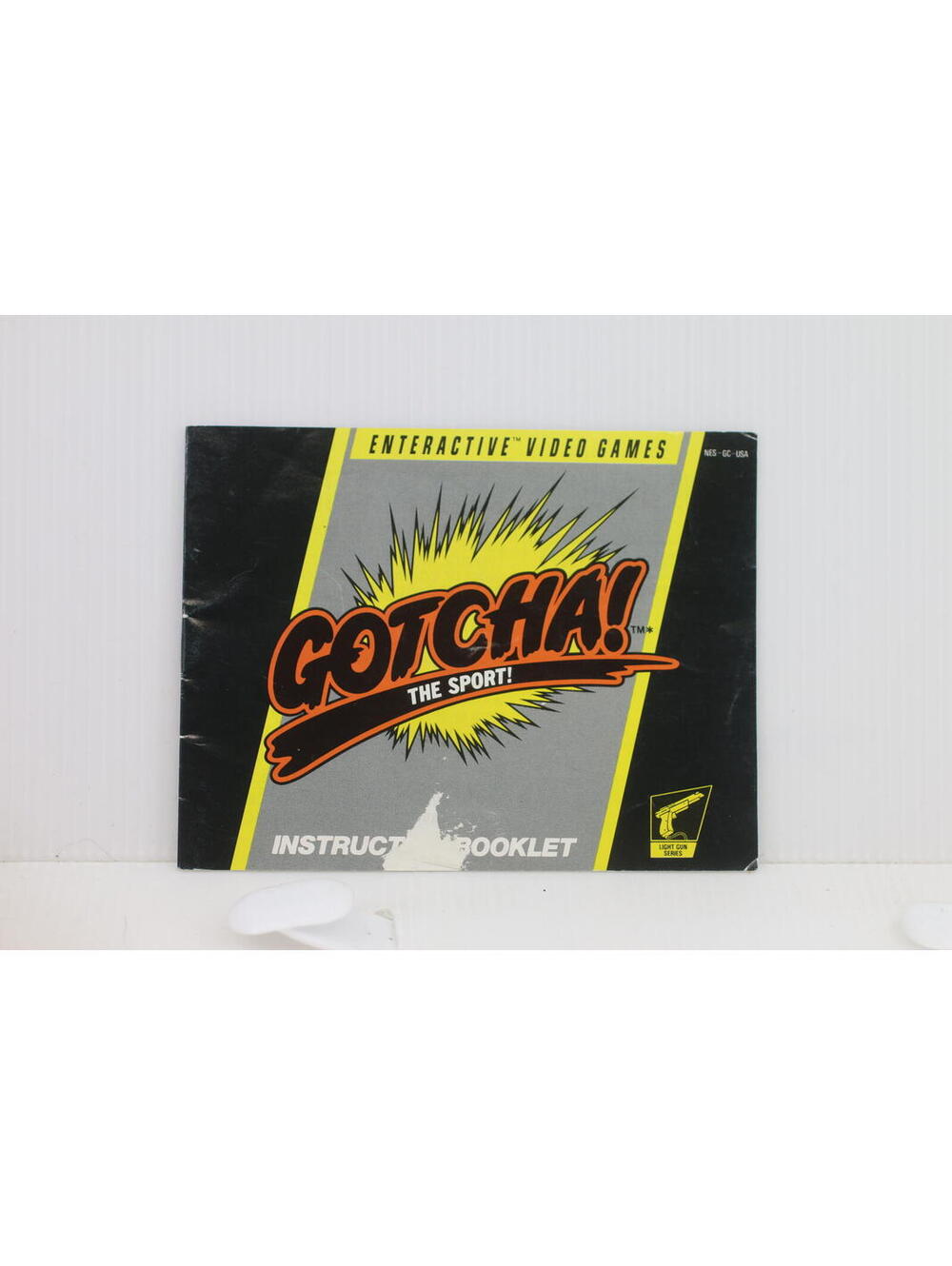 Gotcha! The Sport! Nintendo NES INSTRUCTION BOOKLET MANUAL ONLY